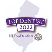 New Jersey Top Dentist Badge 2022