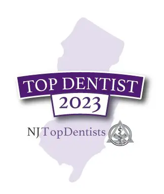New Jersey Top Dentist Badge 2023
